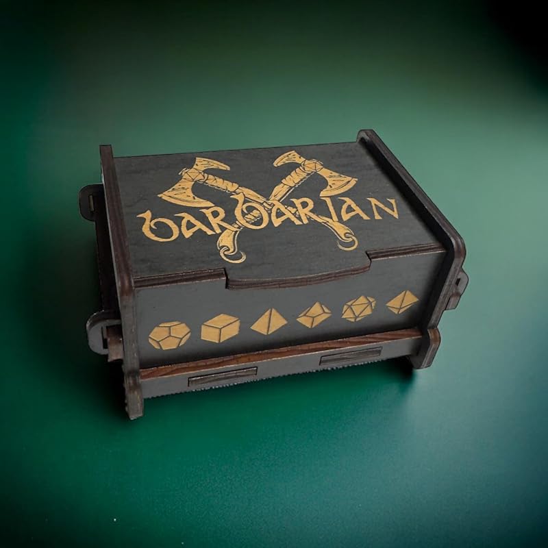 Dice Box - BLACK - 6x4x3 Also holds jewelry and great - Image 3