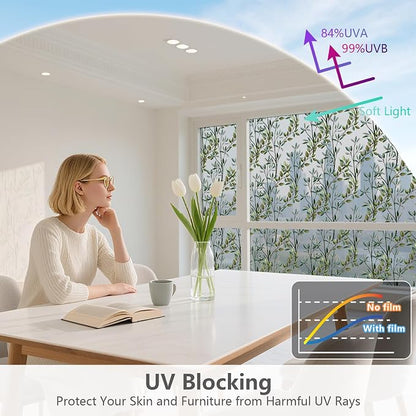 NINETREX One Way Window Privacy Film, Daytime Privacy Static Cling Sun Blocking - Image 5