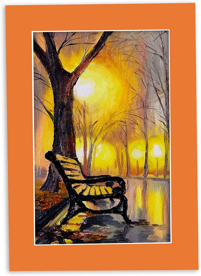 Pack of TEN 8.5x11 Mats Bevel Cut - Image 7