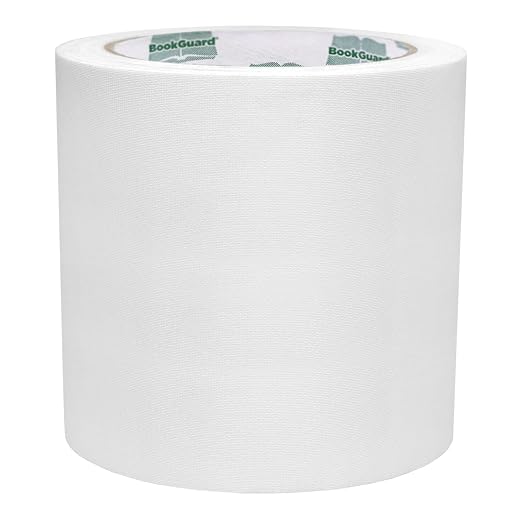 BookGuard 4 inch Premium Bookbinding Repair Cloth Tape, 15 Yard Roll by ChromaLabel