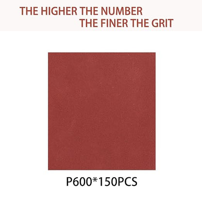 150pcs 600 Grit Sanding Discs, 5-Inch 8-Hole Sandpaper, - Image 2