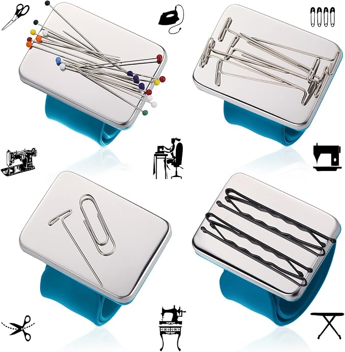 Magnetic Wrist Sewing Pincushion - Image 4