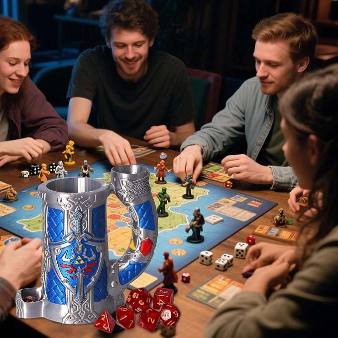 Dice Tower Mug, Dice Rolling Tower, Comes - Image 6