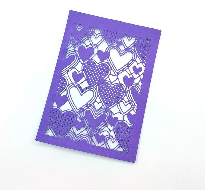 Love Heart Background Frame Cutting Dies, Valentine's Day Love Heart Die Cuts - Image 5