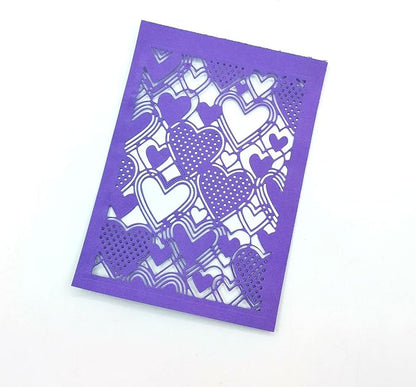 Love Heart Background Frame Cutting Dies, Valentine's Day Love Heart Die Cuts - Image 5