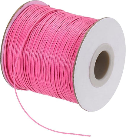 MECCANIXITY Waxed Cord 0.5mm Waxed Polyester Cord 175 Yard Wax String by MECCANIXITY