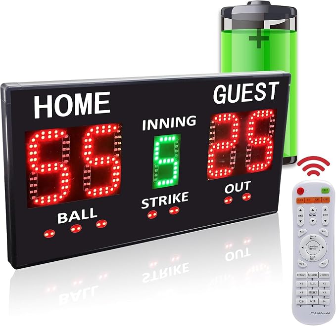 YZ LED Baseball/Softball Scoreboard by YZSCOREBOARDTIMER