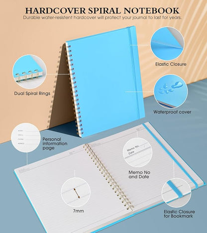 Spiral Notebook Journal 8.5” x 11”, Lined Notebooks - Image 3