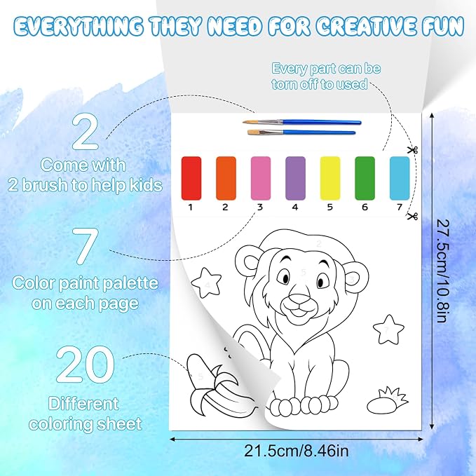 Paint with Water Coloring Books - Image 3