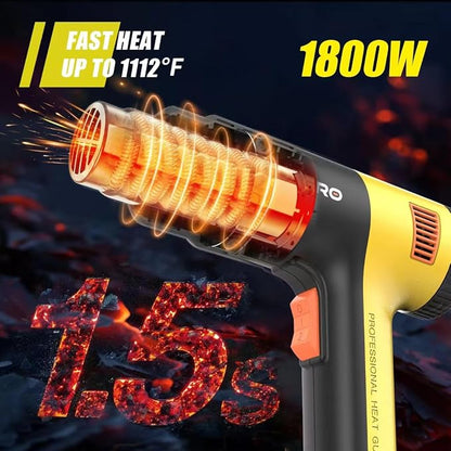 Heat Gun 1.5s Fast Heating, Compact but Powerful Heat Gun - Image 3