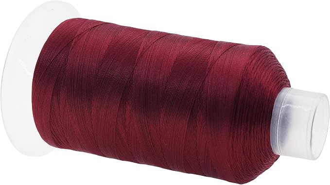 Mandala Crafts Wine Heavy Duty Thread -1500 Yds Tex 90 Thread - Image 2