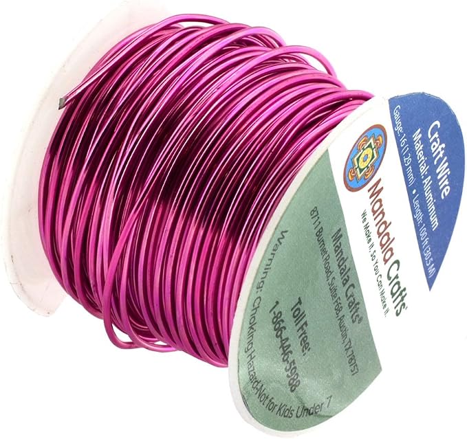 Mandala Crafts 16 Gauge Anodized Aluminum Craft Wire - Image 2