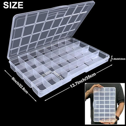 DUOFIRE 32 Grids Bead Organizer, Craft Organizers and Storage - Image 2
