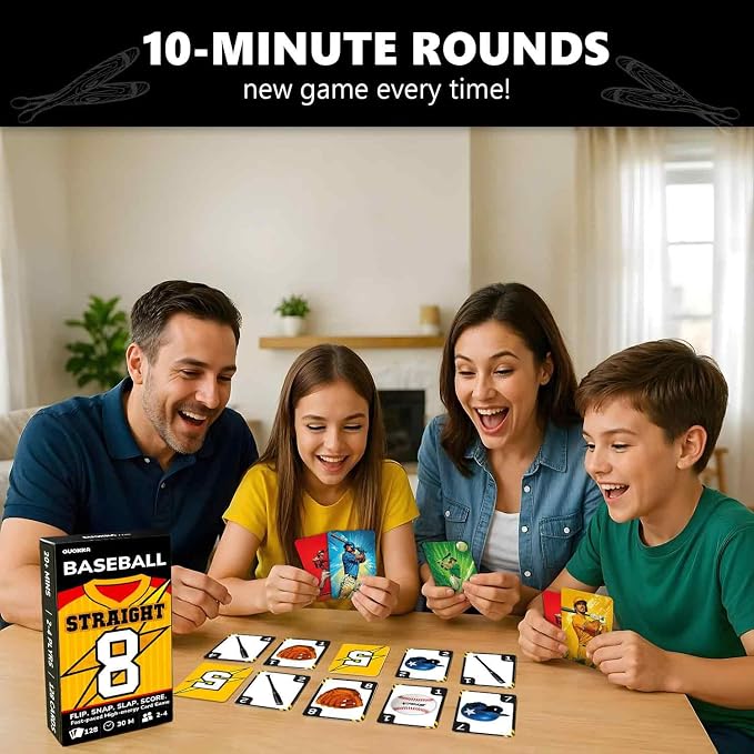 QUOKKA Baseball Fast-Paced Card Game - Image 7