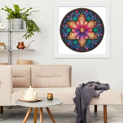 Dream Lotus Wooden Puzzles, 500 Pieces Jigsaw Puzzles 16.5x16.5 inch, Unique - Image 5