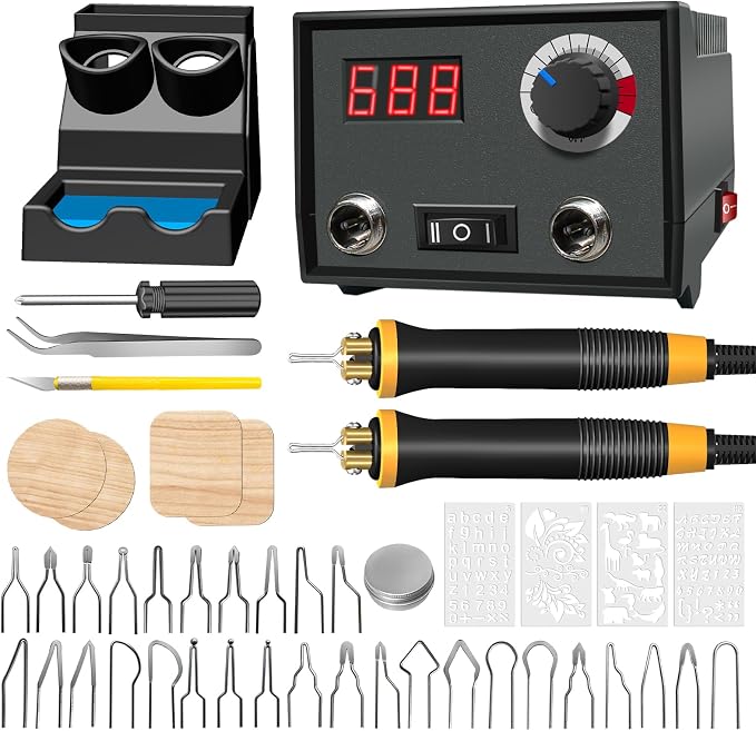 Wood Burning Tool, Wood Burner kit Pen 25~750℃, Wood Burning kit by FIRElood