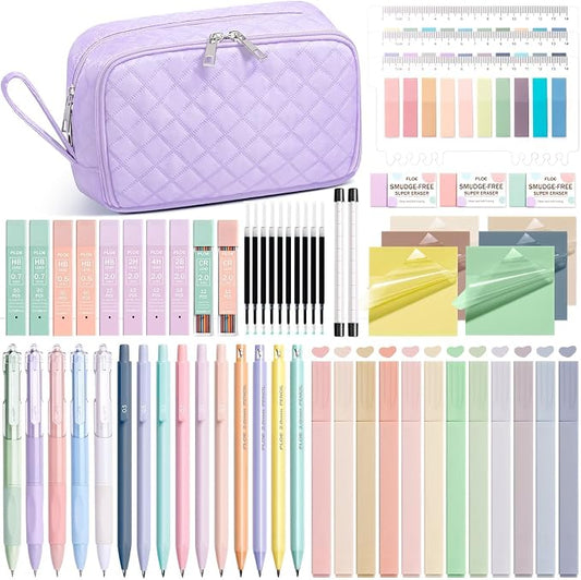 62PCS Aesthetic School Supplies by Unknown