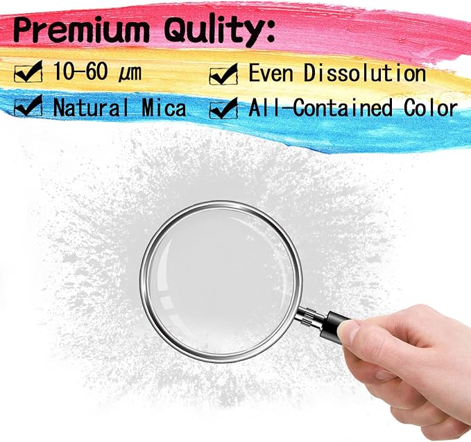 Mica Powder - 100g Mica Powder for Epoxy Resin - Pigment Powder Dye for - Image 3