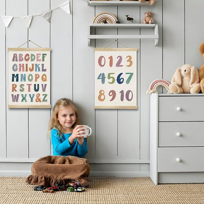 2-Pack Alphabet and Number Posters - Image 3