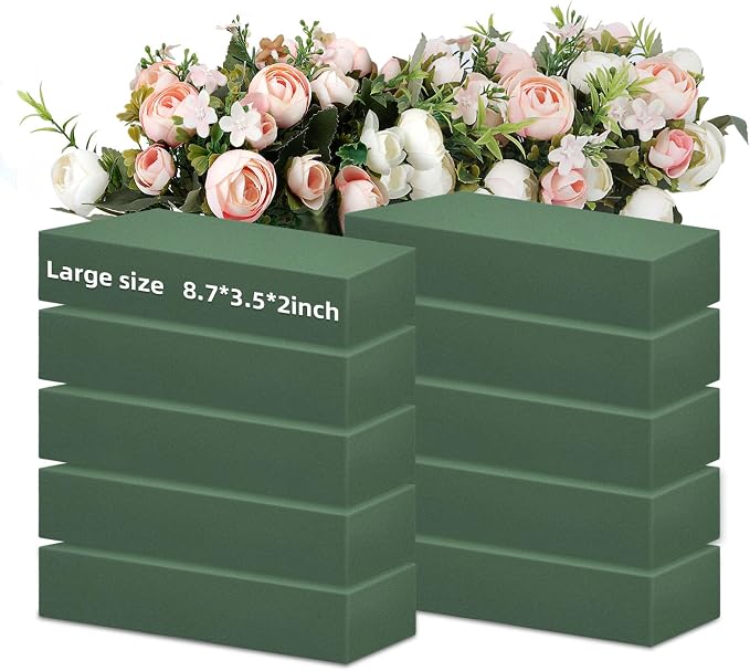 Gardace 10 Pack Floral Foam Blocks Each, Used by Gardace
