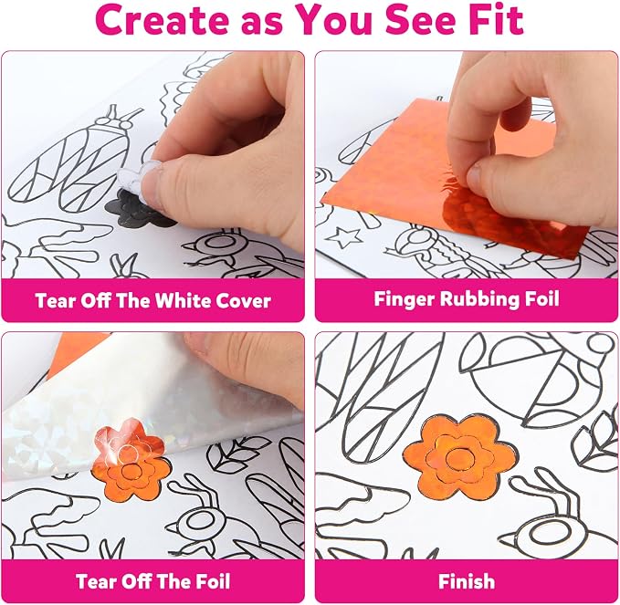 Foil Art Kit for Kids - Image 4