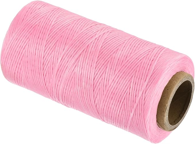 MECCANIXITY Waxed Thread, 284 Yard 0.8mm 150D Flat Wax Thread Polyester Waxed by MECCANIXITY