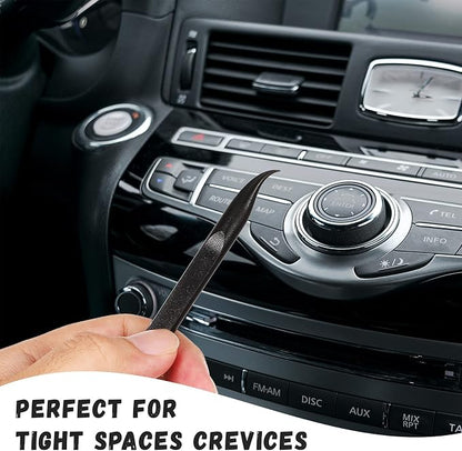 Minatee 18 Pieces Non-scratch Plastic Scraper Tool Multi-purpose Carbon Fiber - Image 4