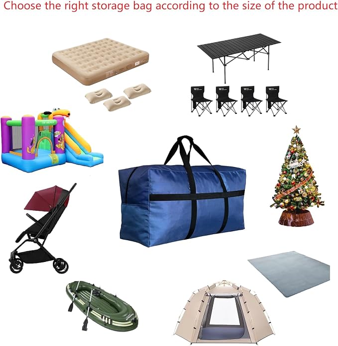Extra Large Duffle Bag for Travel, Big Foldable Storage Bag - Image 7
