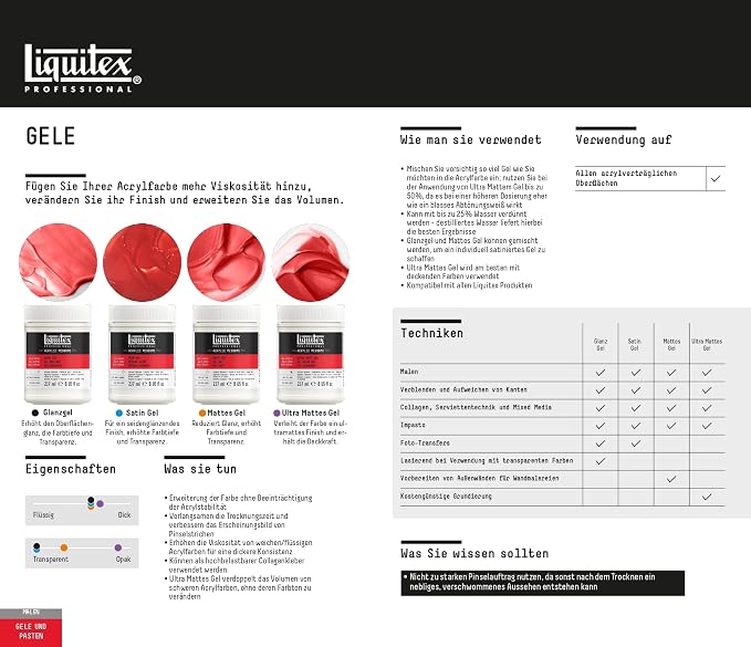 Liquitex Professional Matte Gel Medium - Image 8