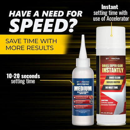 Starbond 4 oz Medium CA Glue - Image 3