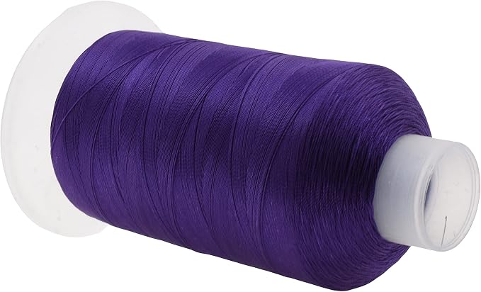 Mandala Crafts Purple Heavy Duty Polyester Thread - Image 2