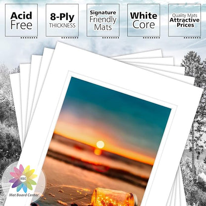 Mat Board Center, 16x20 for 11x14 Photo Picture Double Mats - Image 2