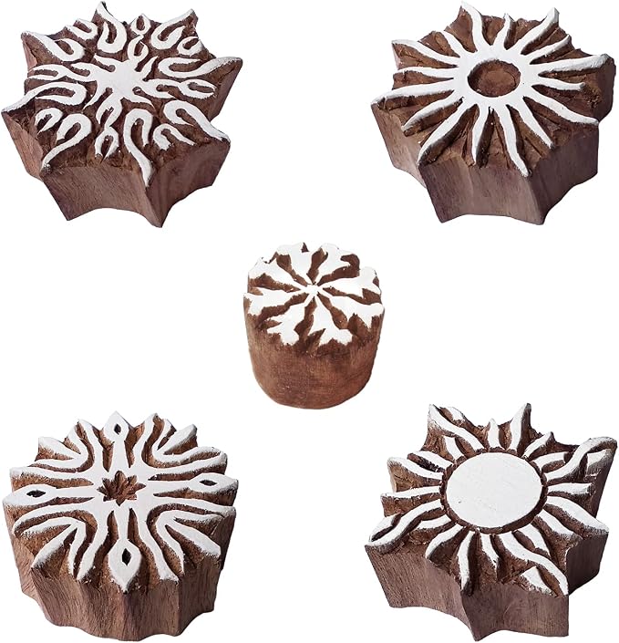 Royal Kraft Sun Wooden Printing Stamps by RoyalKraft