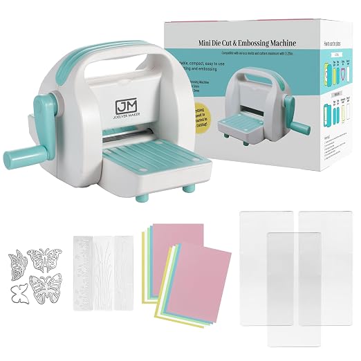 Mini Die Cutting & Embossing Machine by Joelver Maker, 3 Inch Opening, by Unknown