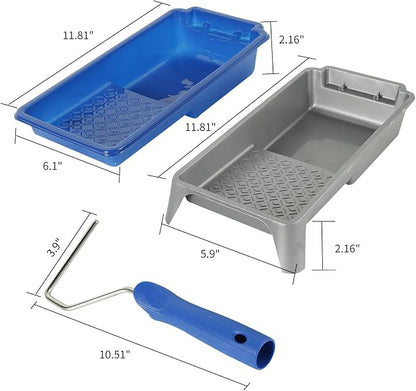 Mister Rui Paint Roller Tray, 4 inch Paint Tray - Image 6