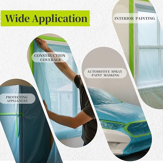 Pre-Taped Masking Film for Painting - Image 9