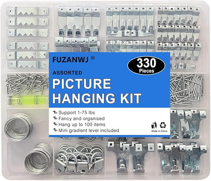 330pc Picture Hanging Kit by FUZANWJ
