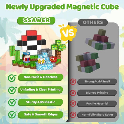 Magnetic Blocks, Stacking Magnets - Image 4