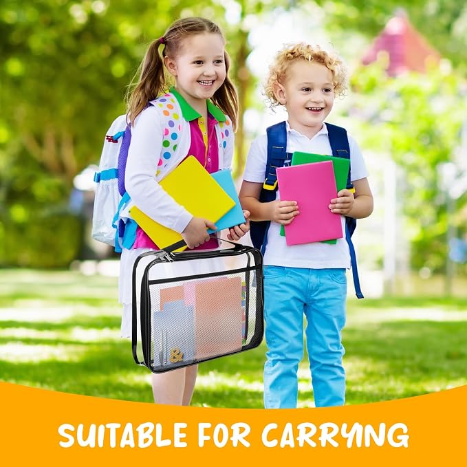 8 Packs Toy Storage Bags with Zipper, Reusable Toy Storage Organizer with - Image 7