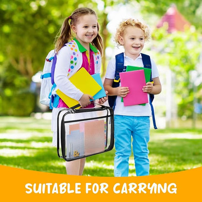 8 Packs Toy Storage Bags with Zipper, Reusable Toy Storage Organizer with - Image 7