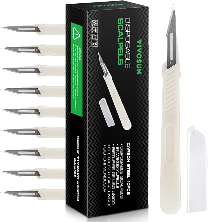 VIVOSUN #11 High-Carbon Steel Blades by VIVOSUN
