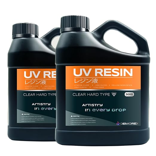 UV Resin Crystal Clear Hard Type by Demorex