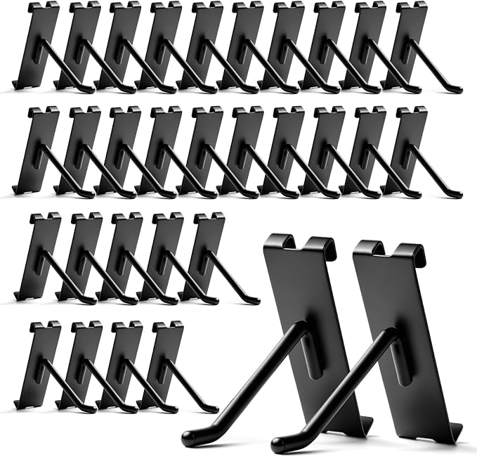 Gridwall Hooks 4 Inch, 60 Pack Metal Display Hooks by YGPHO