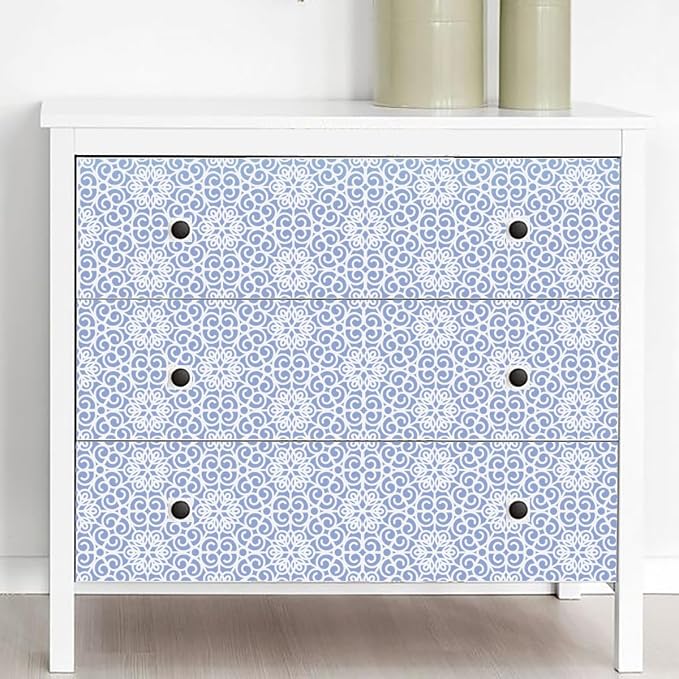 Floral Stencils for Crafts Reusable Damask Texture Stencils for Painting - Image 5
