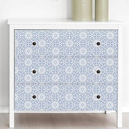 Floral Stencils for Crafts Reusable Damask Texture Stencils for Painting - Image 5