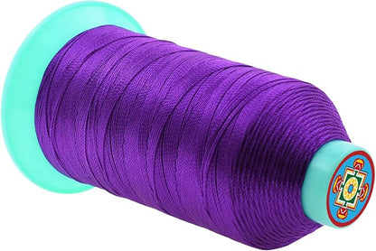Mandala Crafts Bonded Nylon Thread True Purple Heavy Duty Sewing Threads - Image 2