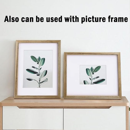 Egofine Pack of 5 White Pre-Cut Mat Board 11x14 Picture Mat - Image 7