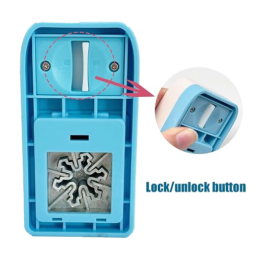 MIAO JIN Craft Punch Paper Punch Hand Scrapbooking Edge Punch Mini Fancy Hole - Image 3