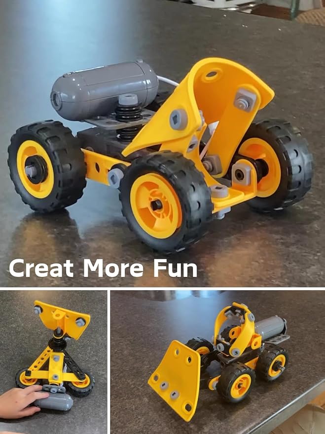 STEM Toys for 5-8 Year Old Boys, 10-in-1 Electric Toy Building Blocks for Kids - Image 7