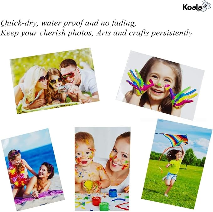 Koala Ultra Premium Photo Paper 4x6 In Glossy Photo Printer Paper - Image 6